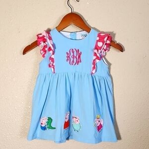 LURES And Lace Peppa Pig Girs Dress